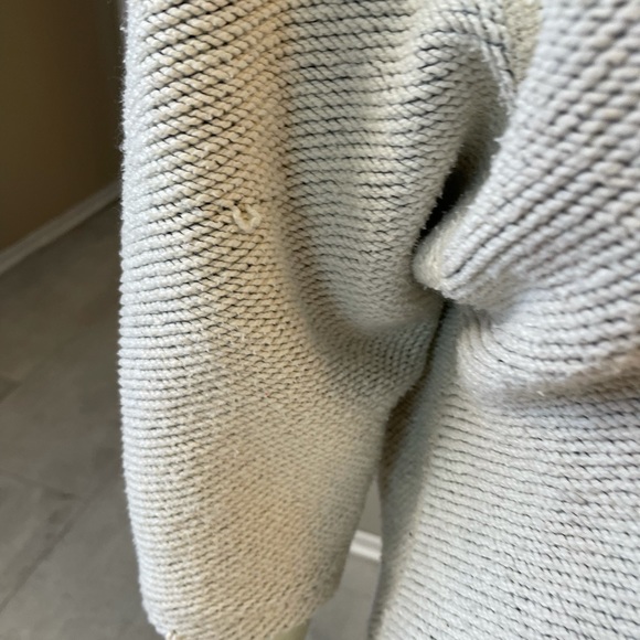 American Apparel Easy Sweater (Reversible) in Grey/Natural - Picture 4 of 11